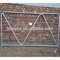 Puerta de granja de ganado de metal galvanizado / puertas de granja de chapa galvanizada